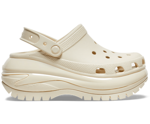Crocs Mega Crush Clog Bone Женские Крокс Мега Краш Бежевый 38 207988 фото