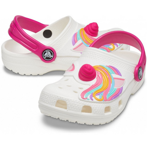 Crocs kids shop white