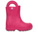 Детские Резиновые сапоги Crocs Kids Handle It Rain Boot Крокс Хэндл Ит Рэйн Бут Розовые 29 12803 фото 1