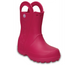 Дитячі Гумові черевики Crocs Kids Handle It Rain Boot Крокс Хендл Ит Рейн Бут Рожеві 29 12803 фото 3