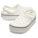 Crocs Crocband Platform Clog White Жіночі Сабо Крокс Крокбенд Платформ 36 205434 фото 5