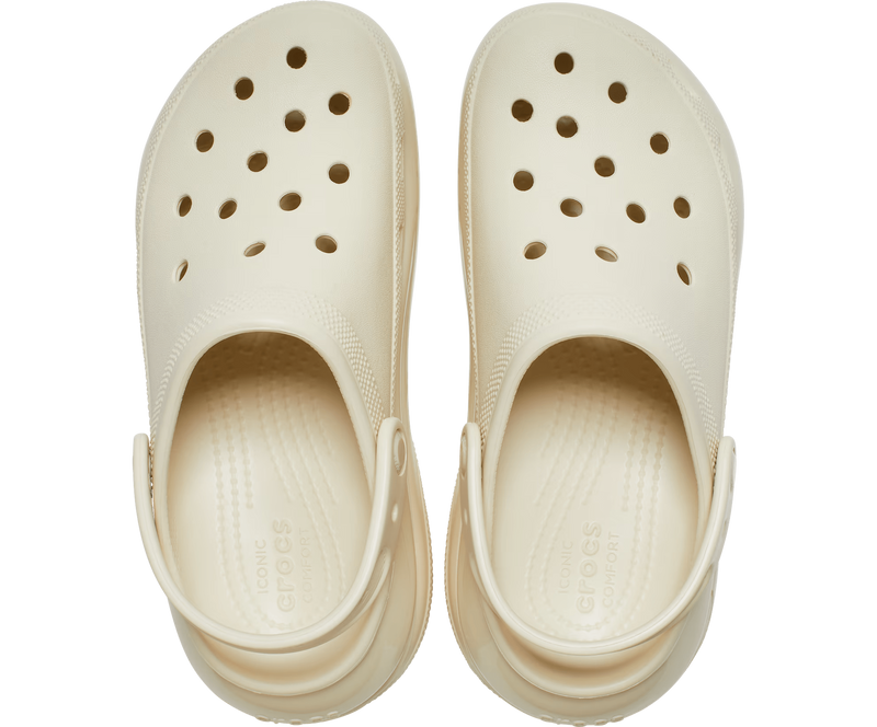 Crocs Mega Crush Clog Bone Жіночі Сабо Крокс Мега Краш Бежевий 38 207988 фото