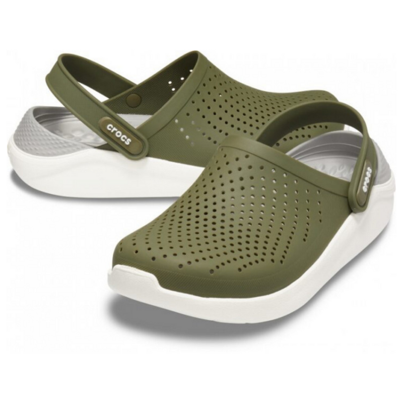 Сrocs LiteRide Clog Army/Green Мужские Женские Сабо Крокс Лайтрайд 44 17-41 фото Сrocs LiteRide Clog Army/Green Мужские Женские Сабо Крокс Лайтрайд 44 17-41 фото
