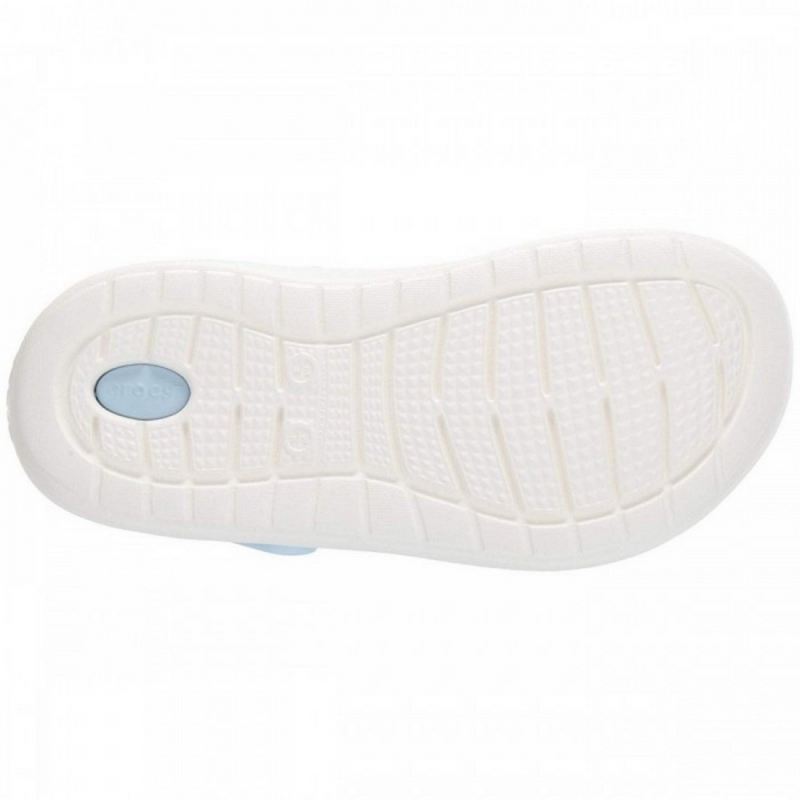 Crocs LiteRide Clog Mineral Blue/White Женские Сабо Крокс Лайтрайд 40/41 20-38 фото