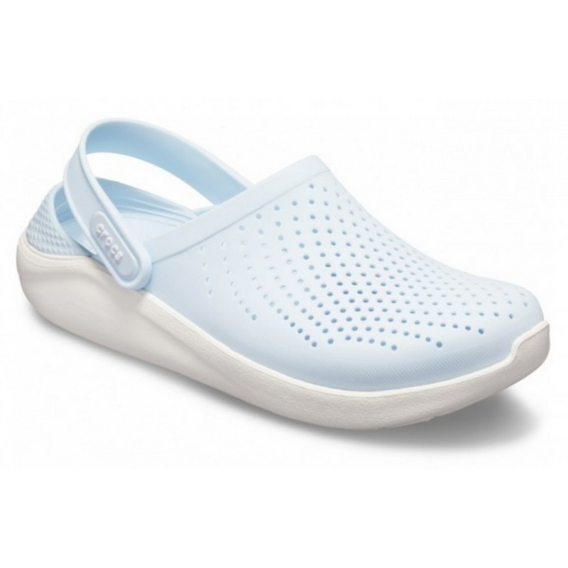 Crocs LiteRide Clog Mineral Blue/White Женские Сабо Крокс Лайтрайд 40/41 20-38 фото