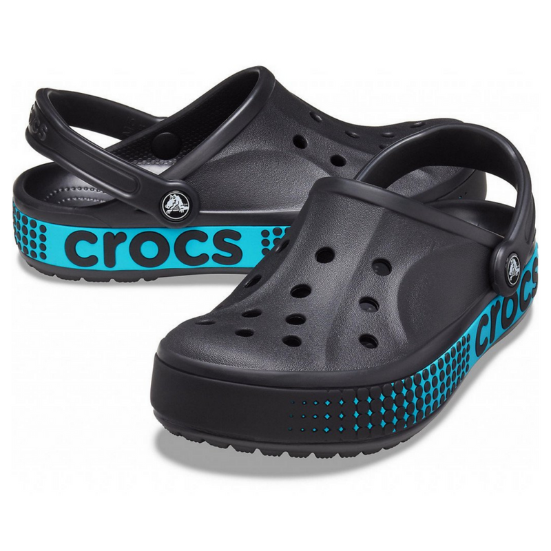 Crocs Bayaband Logo Motion Clog Black Чоловічі Жіночі Сабо Крокс Баябенд 36 206852 фото