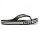 Crocs Bayaband Flip Black / White Мужские Женские Вьетнамки Крокс Баябенд Флип 43 205393 фото 1