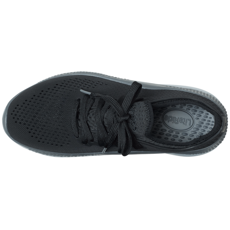 Чоловічі кросівки Crocs Men's LiteRide 360 Pacer Black/Slate Grey | Чорні кросівки Лайтрайд 360 (45) 206715 фото