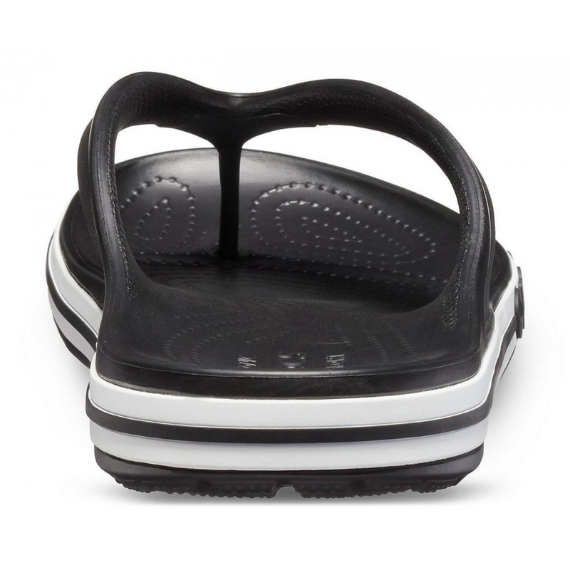 Crocs Bayaband Flip Black / White Чоловічі Жіночі В'єтнамки Крокс Баябенд Фліп 43 205393 фото