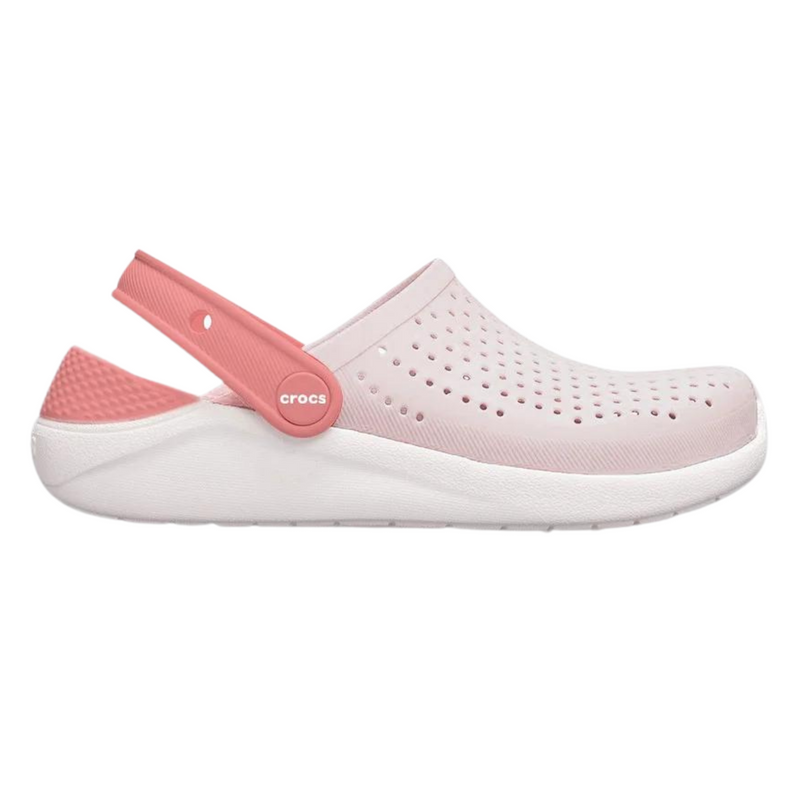 Crocs Kids’ LiteRide Clog Powder / White Дитячі Сабо Крокс Лайтрайд Кідс 29 205964 фото Crocs Kids’ LiteRide Clog Powder / White Дитячі Сабо Крокс Лайтрайд Кідс 29 205964 фото