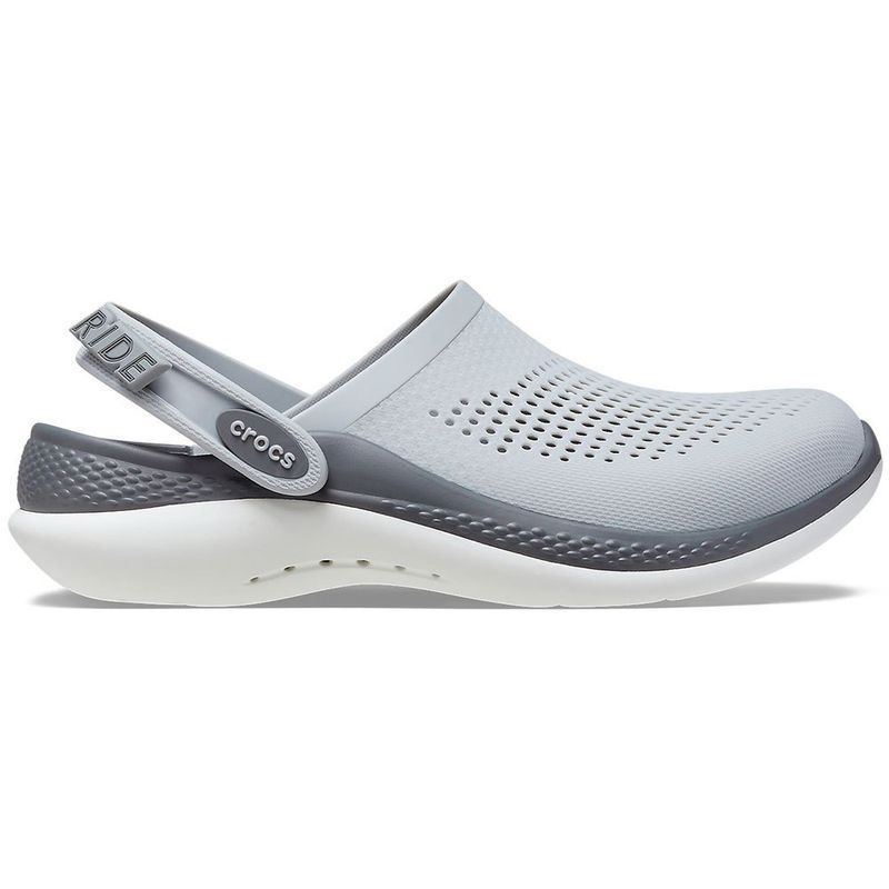 Crocs LiteRide 360 Clog Light Grey/Slate Grey Чоловічі Жіночі Сабо Крокс Лайтрайд 360 (45) 617-88 фото