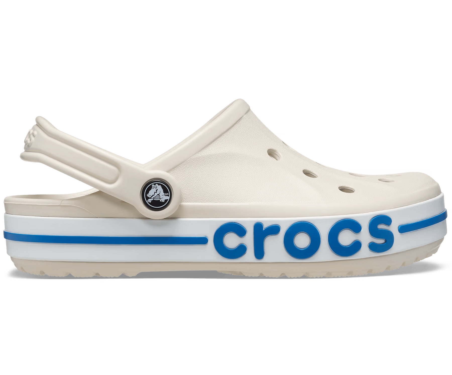 Crocs Bayaband Clog Stucco/Bright Cobalt Жіночі Сабо Крокс Баябенд Бежеві/Блакитні 36 619-34 фото