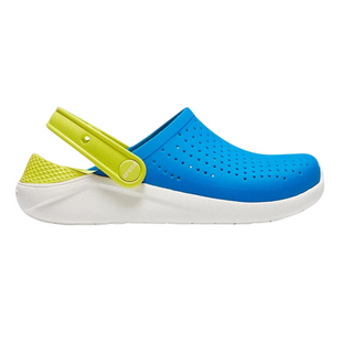 Crocs Kids&rsquo; LiteRide Clog Bright Cobalt / Citrus Дитячі Сабо Крокс Лайтрайд Кідс 34 205964 фото