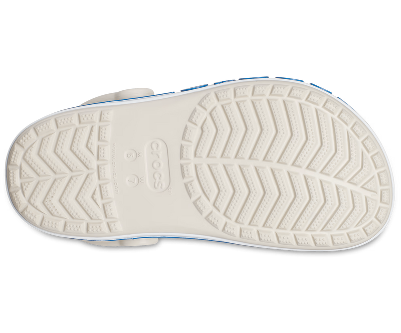 Crocs Bayaband Clog Stucco/Bright Cobalt Женские Сабо Крокс Баябенд Бежевые/Голубые 36 619-34 фото