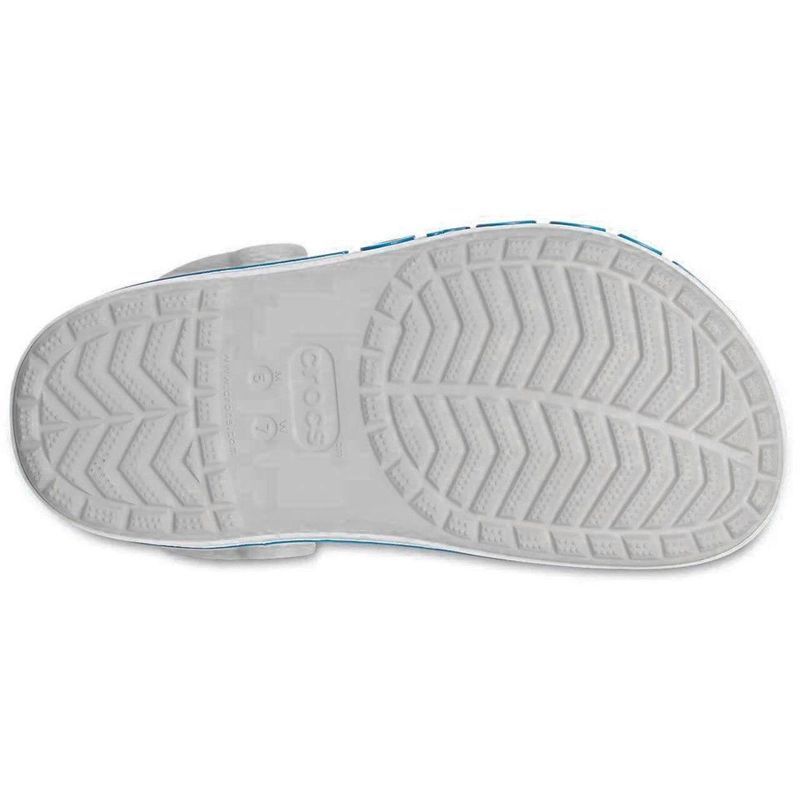 Crocs Bayaband Clog Light Grey / Ocean Чоловічі Жіночі Сабо Крокс Баябенд 43 205089 фото