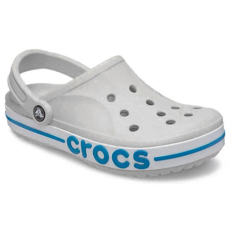 Crocs Bayaband Clog Light Grey / Ocean Чоловічі Жіночі Сабо Крокс Баябенд 43 205089 фото