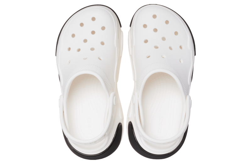 Bubble Crush Clog White Женские Сабо Крокс Бабл Краш Белые 36 210061 фото