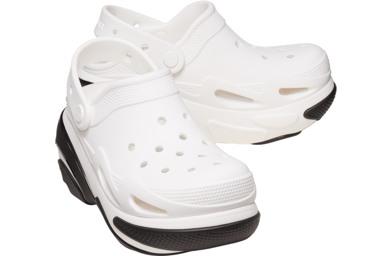 Bubble Crush Clog White Женские Сабо Крокс Бабл Краш Белые 36 210061 фото
