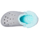 Crocs Baya Lined Fuzz-Strap Clog Bright Grey / Ice Blue Женские Сабо Крокс Бая Фузз-Стреп 36 206633 фото 2