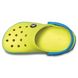 Crocs Kids’ Crocband Clog Tennis Ball Green / Ocean Дитячі Сабо Крокс Крокбенд Кідс 31-32 204537 фото 3