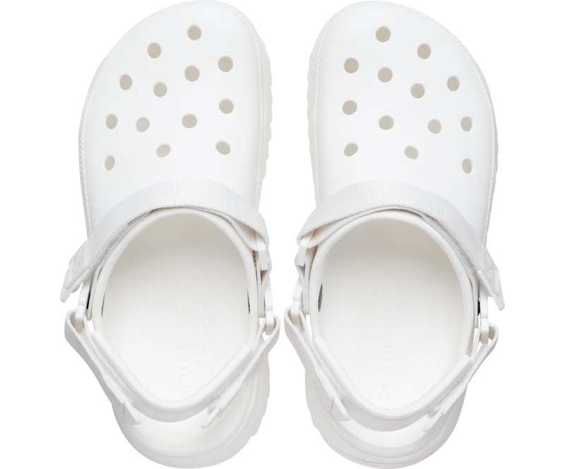 Crocs Classic Hiker Clog White/White Мужские Женские Сабо Крокс Классик Хайкер 37 206772 фото