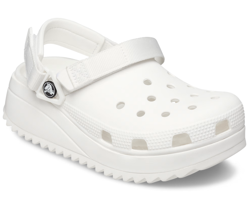 Crocs Classic Hiker Clog White/White Чоловічі Жіночі Сабо Крокс Класік Хайкер 37 206772 фото