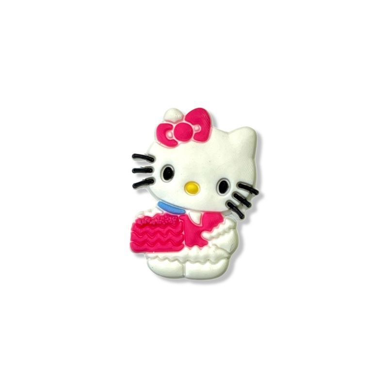 Jibbitz Hello Kitty with a handbag | Джибітс Хелло Кітті з сумочкою 2 фото Jibbitz Hello Kitty with a handbag | Джибітс Хелло Кітті з сумочкою 2 фото