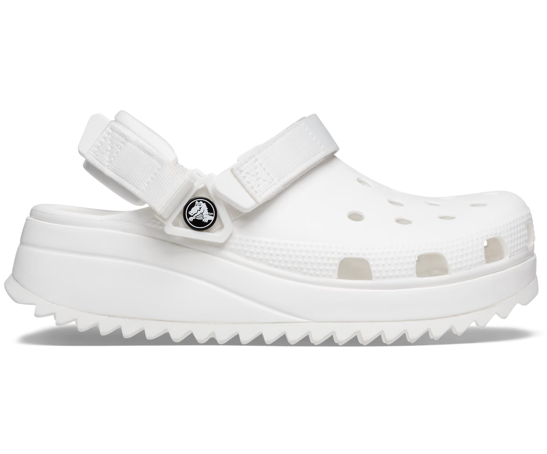 Crocs Classic Hiker Clog White/White Мужские Женские Сабо Крокс Классик Хайкер 38 206772 фото