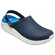 Crocs LiteRide Clog Navy/White Чоловічі Жіночі Сабо Крокс Лайтрайд 42 21-39 фото 2