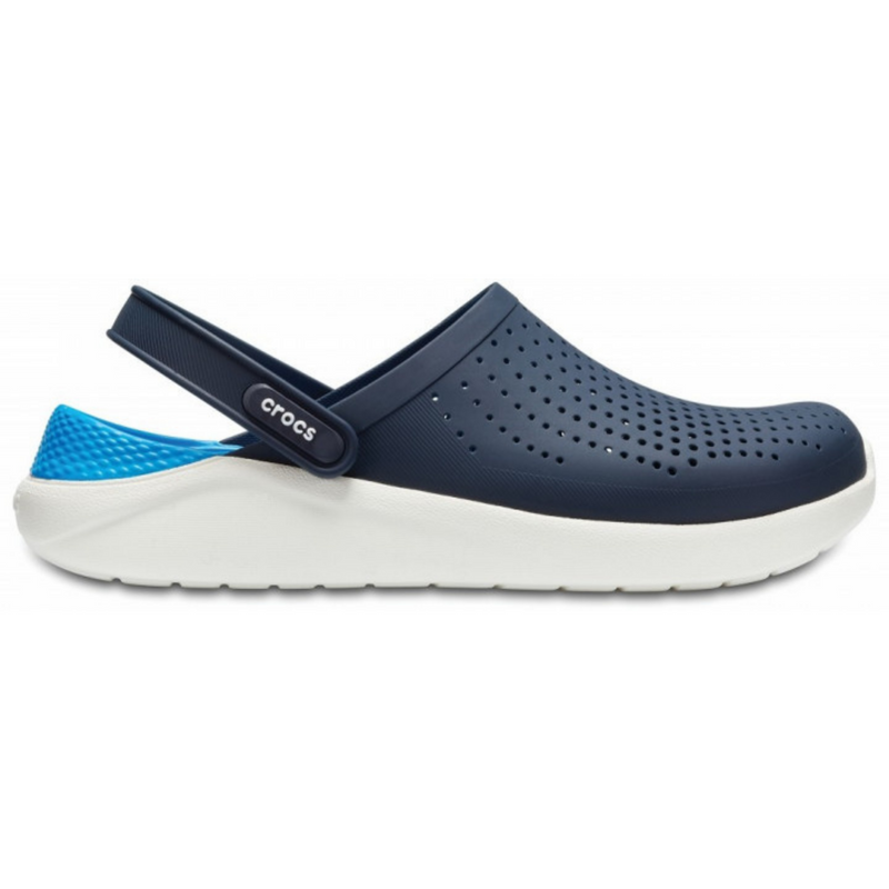 Crocs LiteRide Clog Navy/White Чоловічі Жіночі Сабо Крокс Лайтрайд 42 21-39 фото Crocs LiteRide Clog Navy/White Чоловічі Жіночі Сабо Крокс Лайтрайд 42 21-39 фото