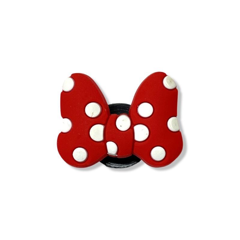 Jibbitz Bow tie red | Джибітс Червона метелик-краватка 78 фото Jibbitz Bow tie red | Джибітс Червона метелик-краватка 78 фото