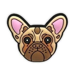 Jibbitz French Bulldog | Джибітс Французький бульдог 130 фото