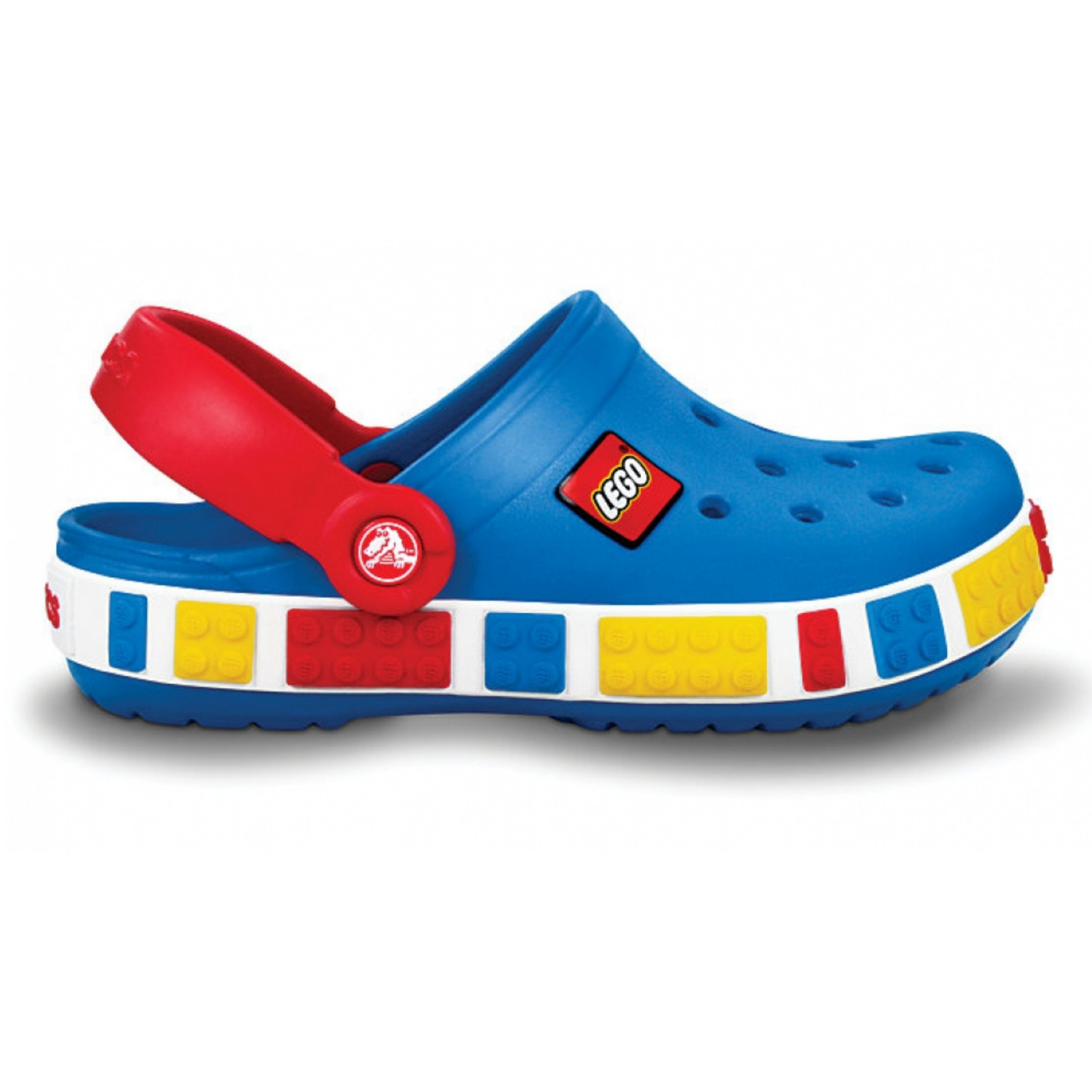 Crocs Kids' Crocband LEGO Blue Дитячі Сабо Крокс Крокбенд Лего Кідс 34 12080 фото