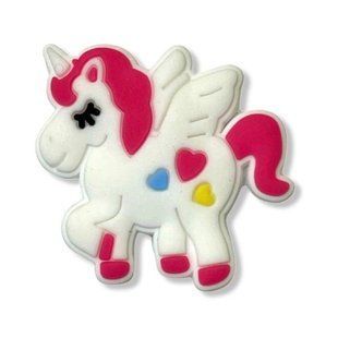 Jibbitz White Unicorn | Джибітс Білий єдиноріг 7 фото