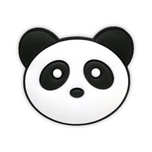 Jibbitz Panda head | Джибітс Голова панди 166 фото