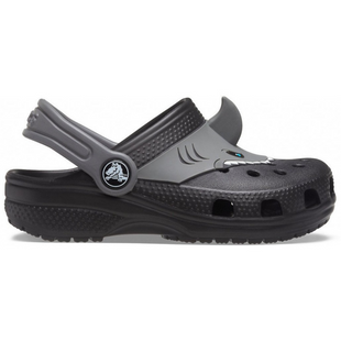 Crocs Kids Fun Lab Classic Clog I AM Shark Clog Black Дитячі Сабо Крокс Класік Кідс Фан Лаб 34 207072 фото