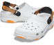 Crocs ALL-TERRAIN Clog White / Multi Чоловічі Сабо Крокс Олл-Трейн Білий 39