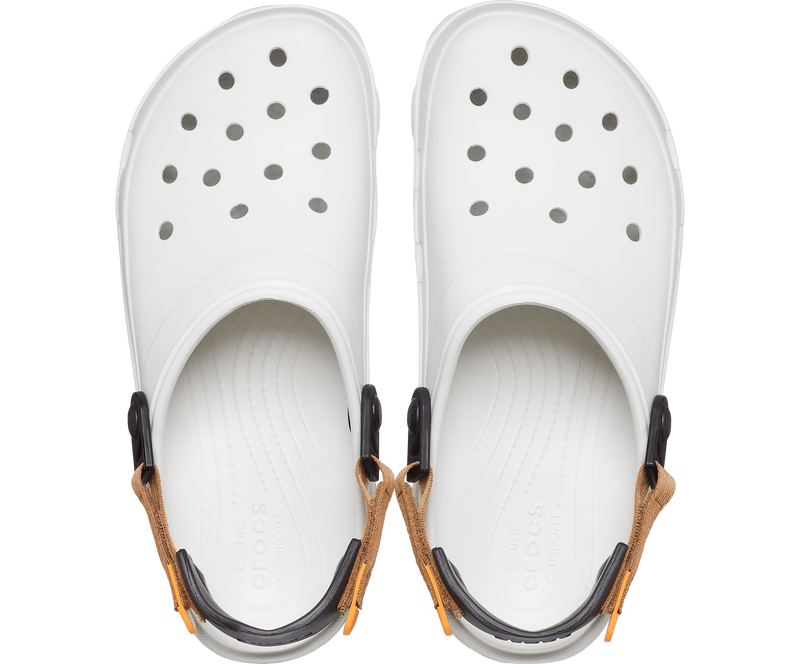 Crocs ALL-TERRAIN Clog White / Multi Чоловічі Сабо Крокс Олл-Трейн Білий 40-41