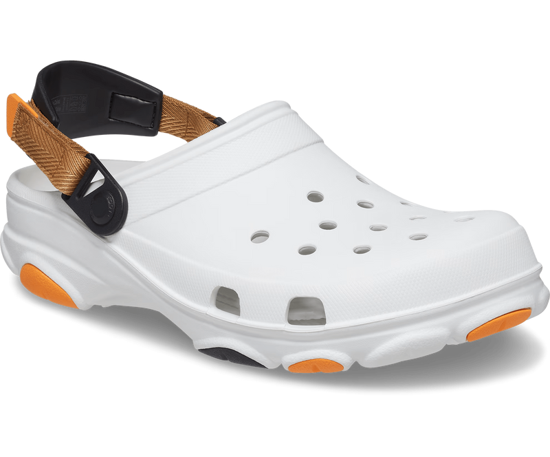 Crocs ALL-TERRAIN Clog White / Multi Чоловічі Сабо Крокс Олл-Трейн Білий 40-41