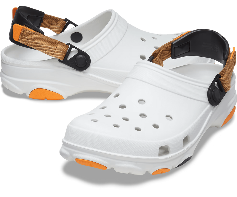 Crocs ALL-TERRAIN Clog White / Multi Мужские Сабо Крокс Олл-Трейн Белый 40-41