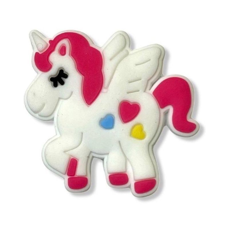 Jibbitz White Unicorn | Джибітс Білий єдиноріг 7 фото Jibbitz White Unicorn | Джибітс Білий єдиноріг 7 фото