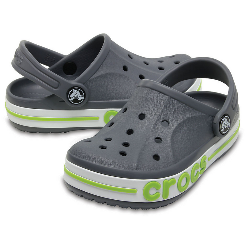 Crocs Kids’ Bayaband Clog Charcoal Дитячі Сабо Крокс Баябенд Кідс 34 205100 фото Crocs Kids’ Bayaband Clog Charcoal Дитячі Сабо Крокс Баябенд Кідс 34 205100 фото