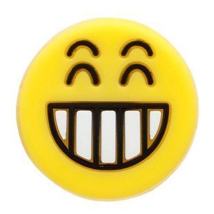 Jibbitz Emoji Happy | Джибітс Смайлик Щасливий 83 фото