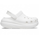 Crocs Classic Crush Clog White Женские Сабо Крокс Классик Краш 36