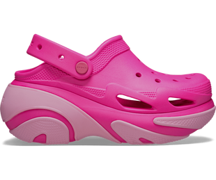 Bubble Crush Clog Pink Crush Жіночі Сабо Крокс Бабл Краш Рожеві 39 210061 фото