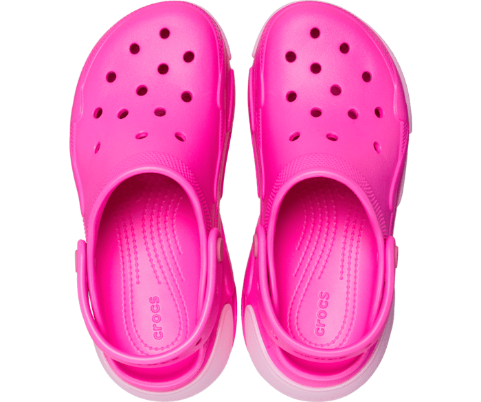 Bubble Crush Clog Pink Crush Жіночі Сабо Крокс Бабл Краш Рожеві 39 210061 фото