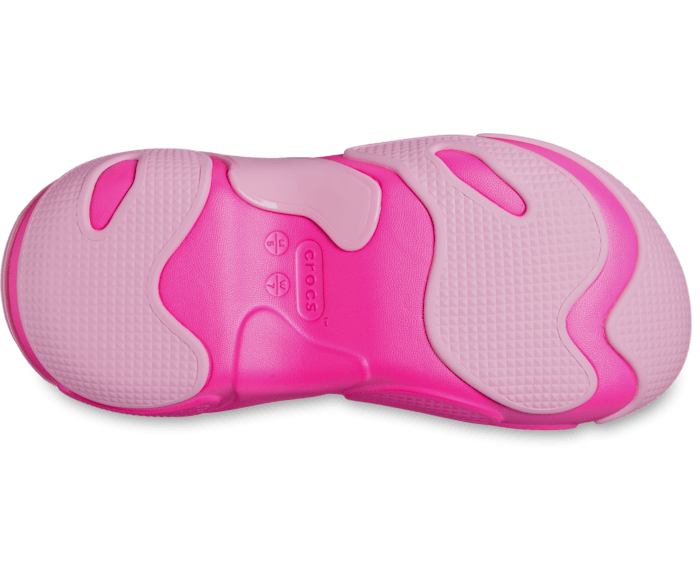 Bubble Crush Clog Pink Crush Жіночі Сабо Крокс Бабл Краш Рожеві 39 210061 фото