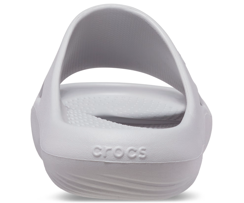 Crocs Mellow Recovery Slide Atmosphere Чоловічі Жіночі Шлопанці Мєллоу Рекавері Сірий 36 208392 фото