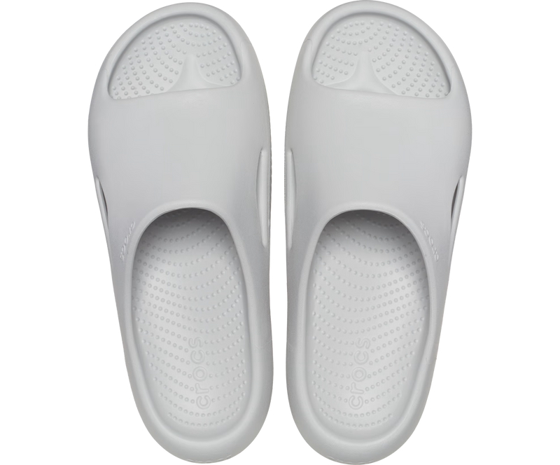 Crocs Mellow Recovery Slide Atmosphere Чоловічі Жіночі Шлопанці Мєллоу Рекавері Сірий 36 208392 фото