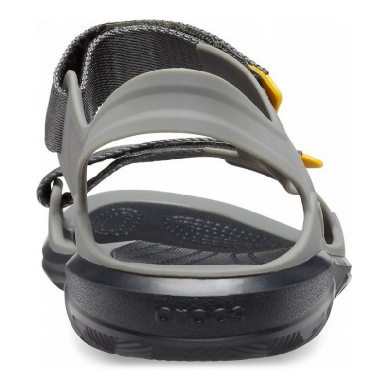 Crocs Swiftwater Expedition Sandal Slate Grey/Black Мужские Сандалии 39 206526 фото